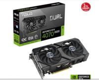 ASUS DUAL-RTX4070S-O12G EVO SUPER OC 12GB GDDR6X 192bit  2550MHz HDMI 3xDP DLSS3 SUPER EKRAN KARTI